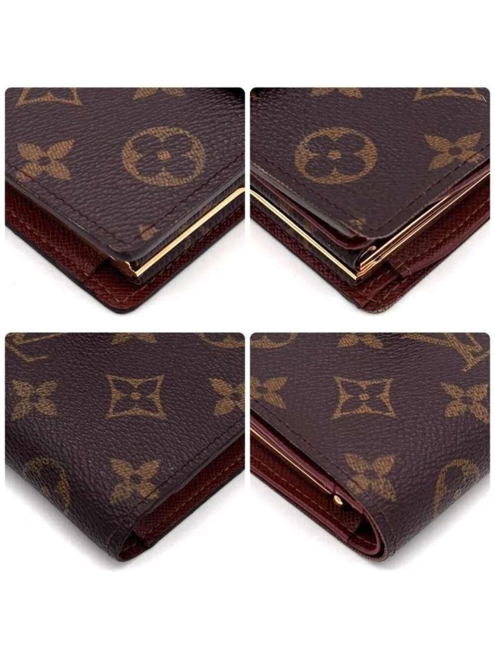 Louis Vuitton Monogram Portefeuille Viennois Wallet Bifold